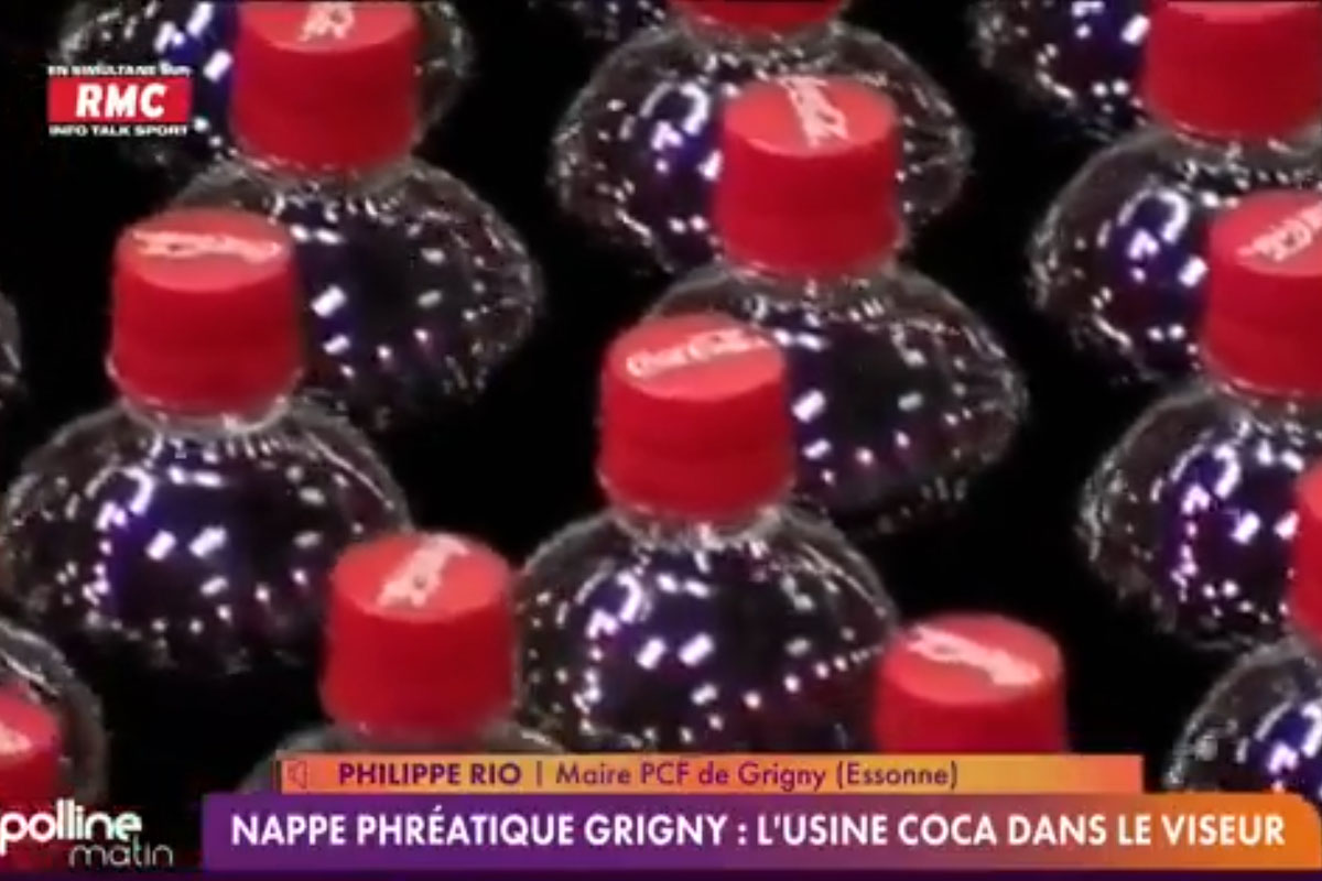 Nappe phréatique Grigny : l'usine Coca dans le viseur